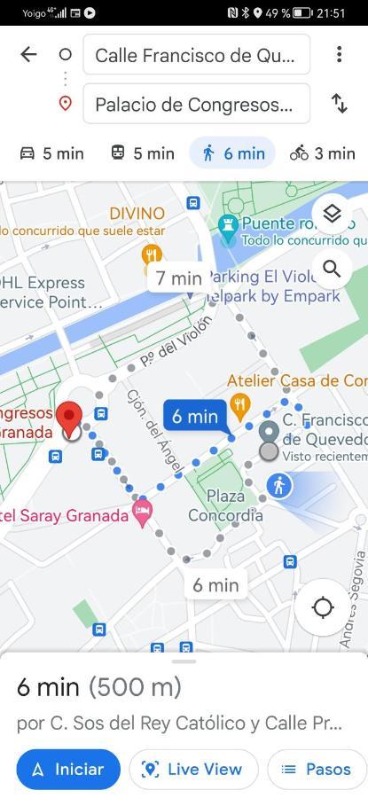 Center Templo Garden Parking Gratis Apartment กรานาดา ภายนอก รูปภาพ